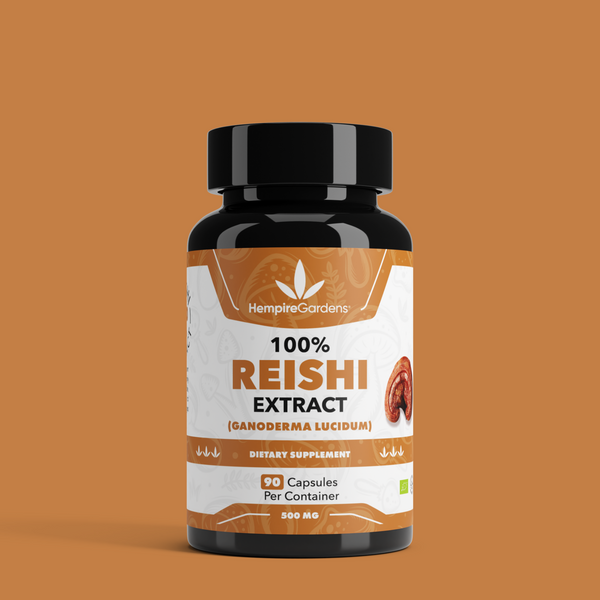 HG Reishi Capsules Bio (90 Capsules) - Hempire Gardens