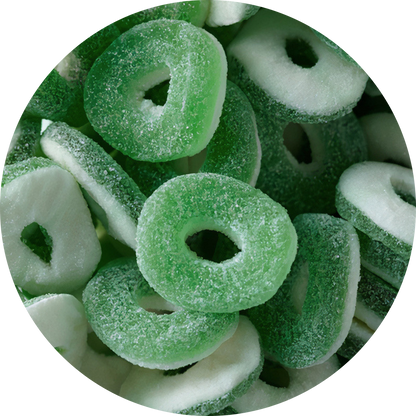 THCX Gummies I Apple Rings - Hempire Gardens
