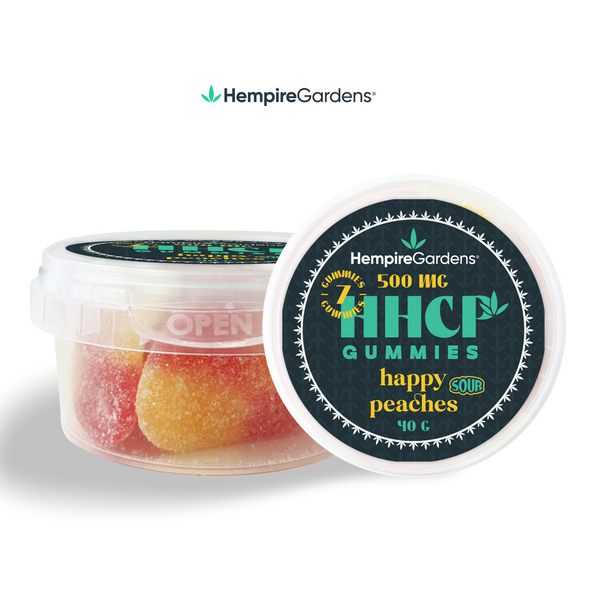 HHCP Gummies I Happy Peaches