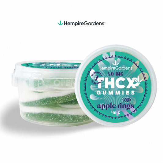 THCX Gummies I Apple Rings - Hempire Gardens