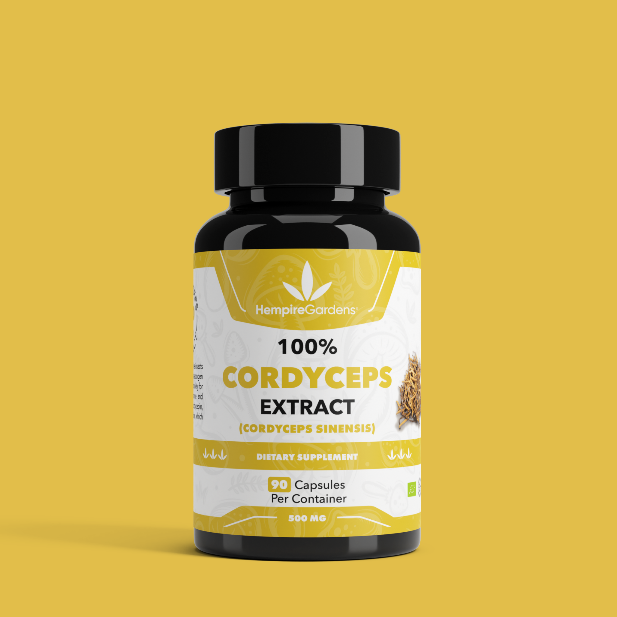 HG Cordyceps Capsules Bio (90 Capsules) - Hempire Gardens